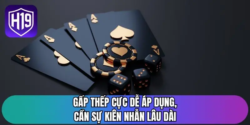 Gấp thếp cực dễ áp dụng, cần sự kiên nhẫn lâu dài